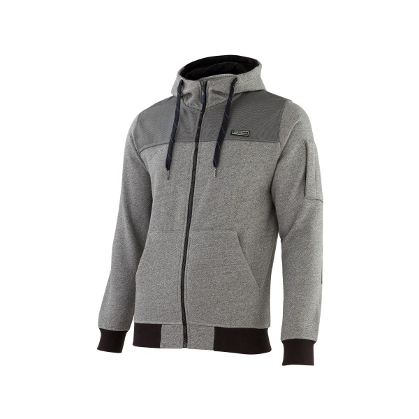 Dynamic Work zip-up hoodie - Comfort & lined hood | Molinel
