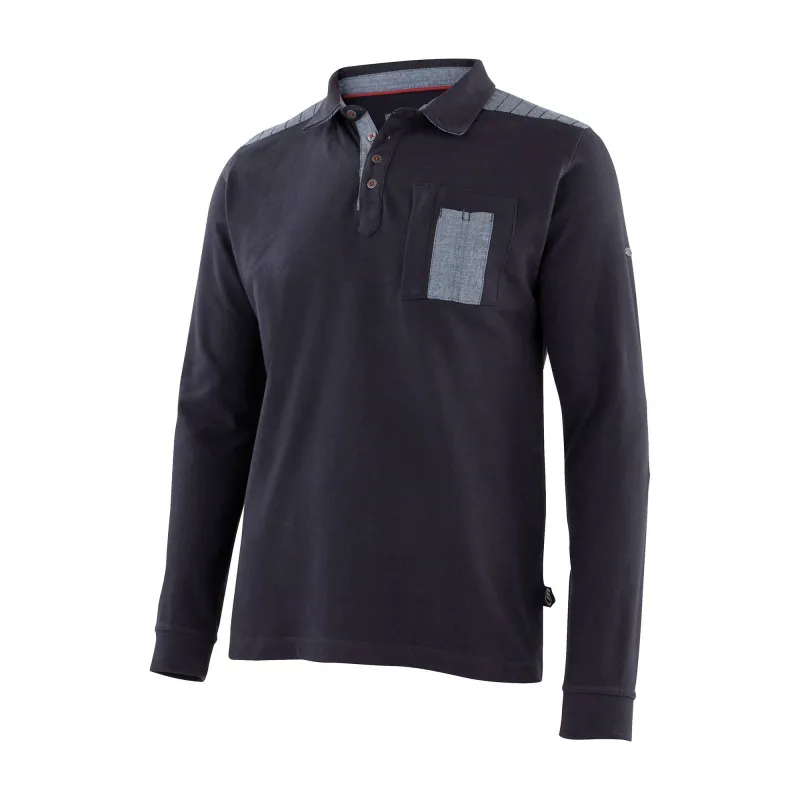Professional Denim Polo Shirt - Comfortable and stylish | Molinel