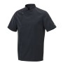 Enjoy Black Men’s Short-Sleeved Chef’s Jacket