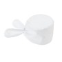 White Tie-Back Cap