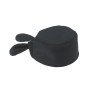 Black Tie-Back Cap