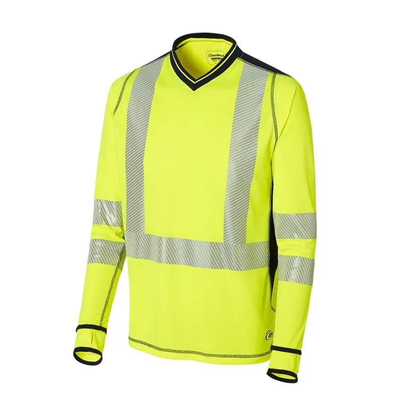 T-Shirt manches longues haute visibilité