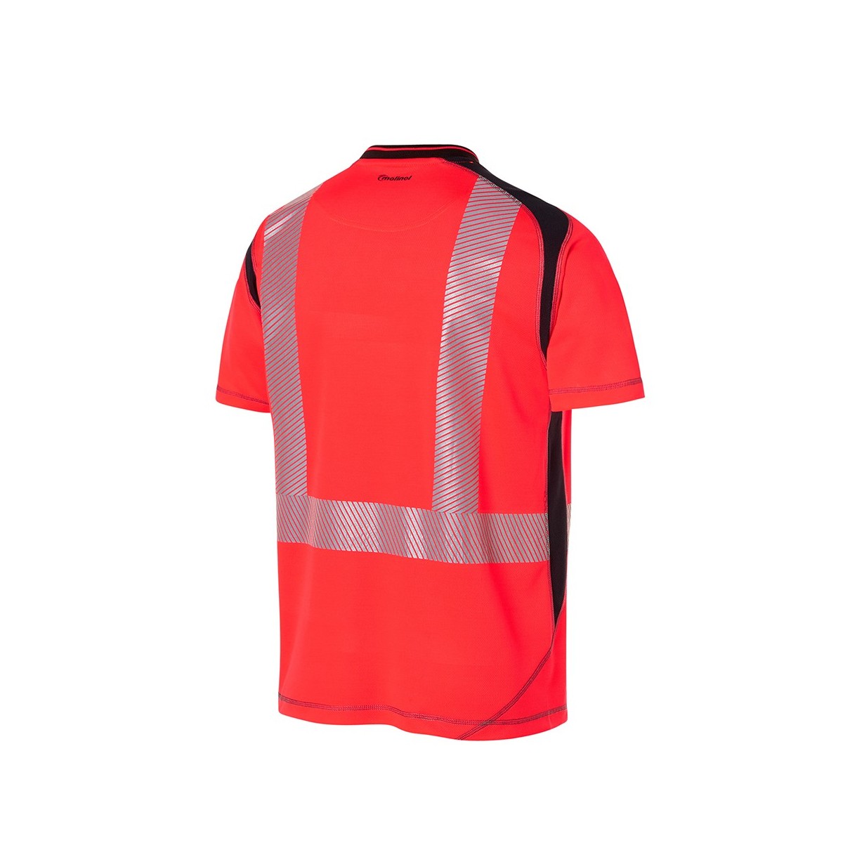 T-shirt Luklight Maille HV Rouge fluo