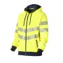 Coupe-vent Luklight Intempéries Jaune Fluo/Marine
