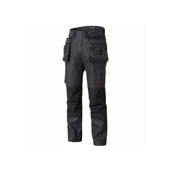 Pantalon FAMOUS FORCE version CONFORT Denim Noir enduit