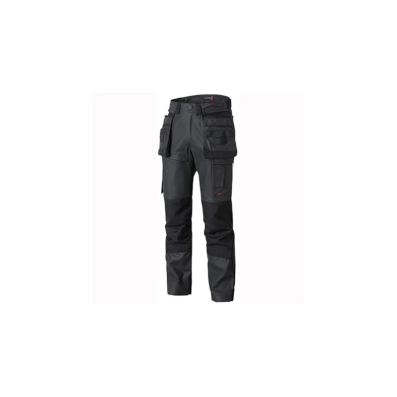 Pantalon FAMOUS FORCE version CONFORT Denim Noir enduit