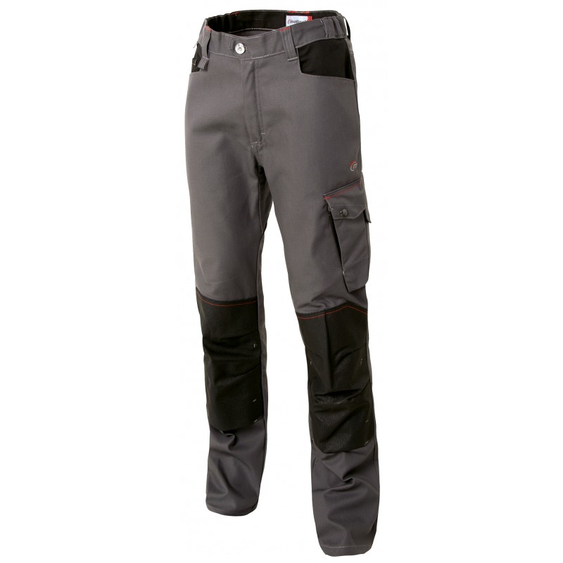 Pantalon Hygrovet Coton Blanc MOLINEL équipé de genouillère pratique