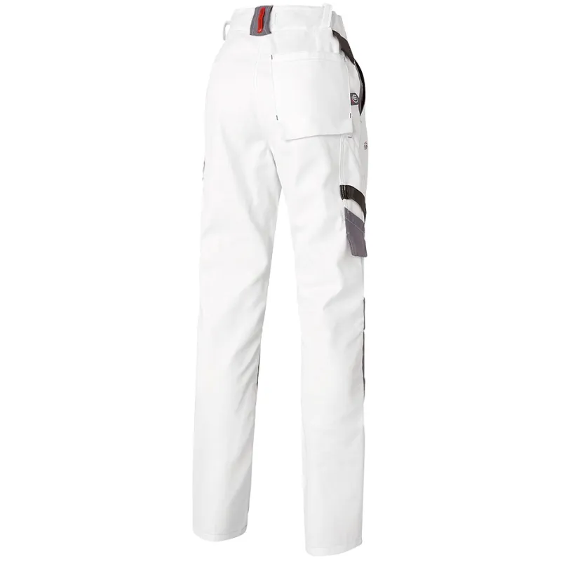 White & pro trousers with kneepads  - Molinel