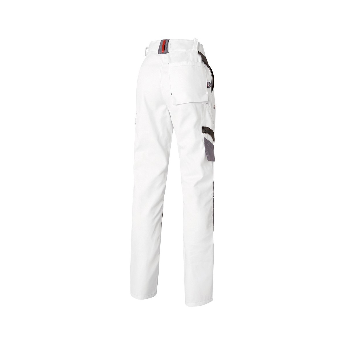 White & pro trousers with kneepads  - Molinel