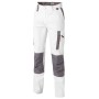 White & Pro trousers with kneepads