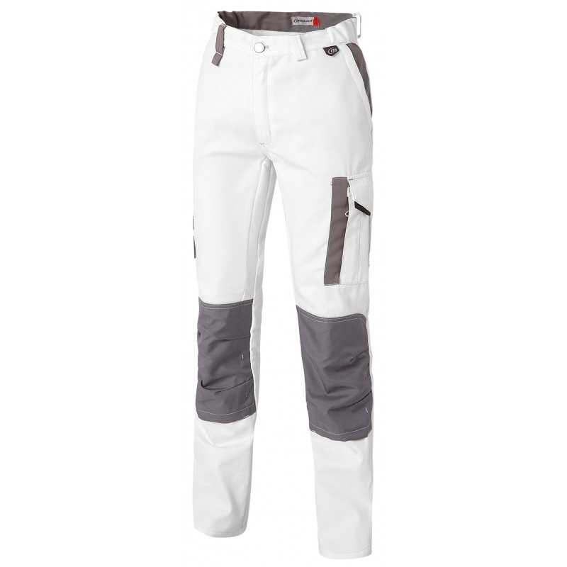 Pantalon genouillères white & pro - Molinel