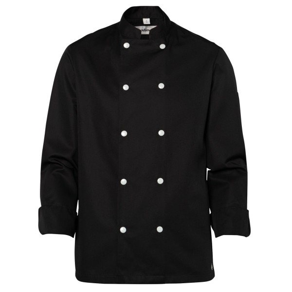 Veste de Cuisine Mixte Blake Manches Longues Noir