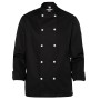 Blake Black Unisex Long-Sleeved Chef’s Jacket