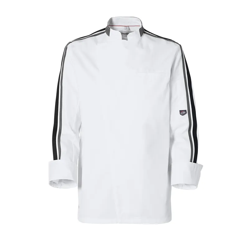 Veste de Cuisine Homme GC Score Blanc & Noir