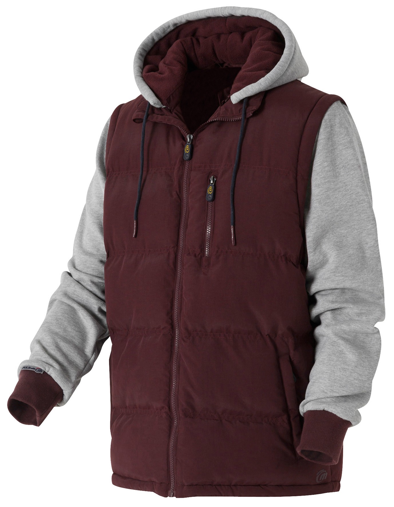 ジャケット・アウター PWA TWO-FACE QUILTED VEST DARK BURGUNDY PWA プア アウター ベスト リバーシブル キルティング 透湿撥水