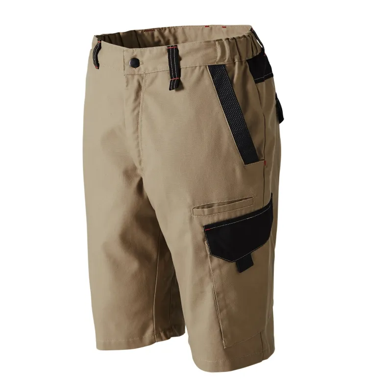 Outsum beige/charcoal Bermuda shorts - Functional and comfortable | Molinel