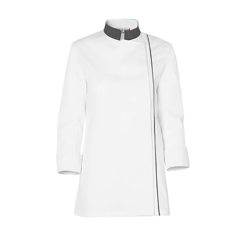 Ajik Women’s Long-Sleeved Chef’s Jacket – Fitted Cut | Molinel
