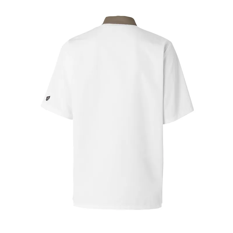 Ajik Men’s Short-Sleeved Chef’s Jacket – Comfortable | Molinel