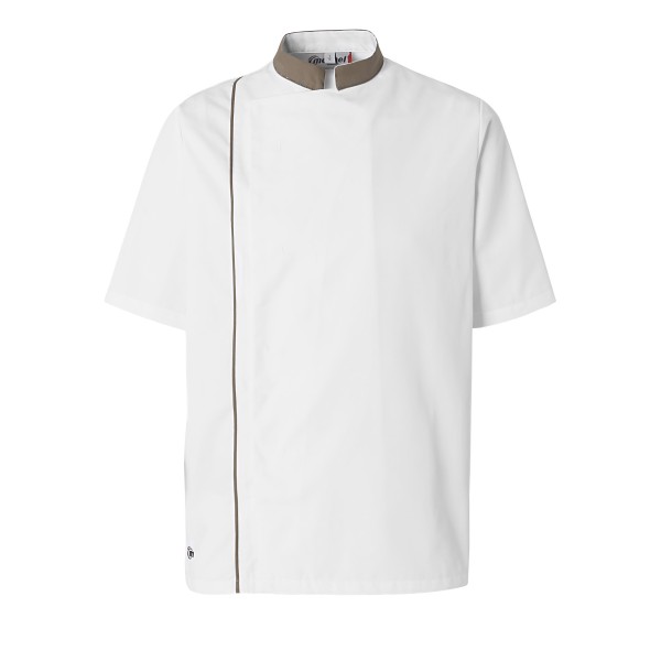 Ajik Men’s Short-Sleeved Chef’s Jacket – Comfortable | Molinel
