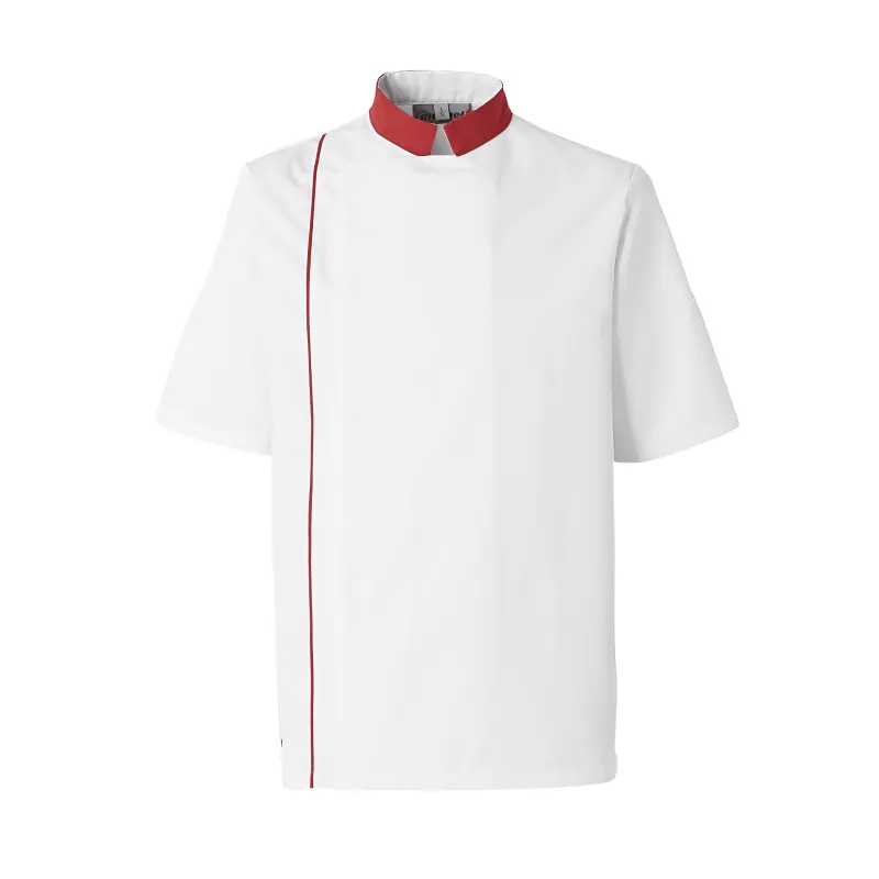 Ajik Men’s Short-Sleeved Chef’s Jacket – Comfortable | Molinel
