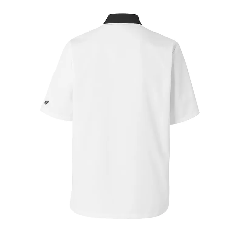 Ajik Men’s Short-Sleeved Chef’s Jacket – Comfortable | Molinel