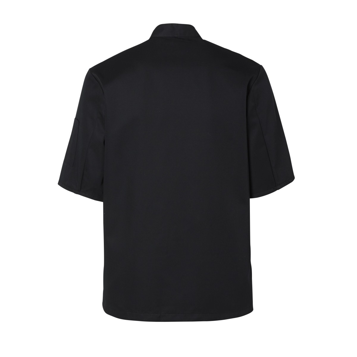 Blake Short-Sleeved Chef’s Jacket – Black – Unisex | Molinel