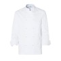Veste de Cuisine Mixte SNAP Manches Longues Blanc