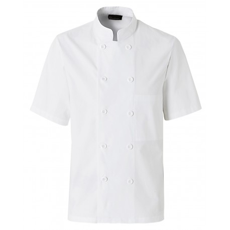 Veste de Cuisinier vdnsmc (manches courtes) Blanc - Fin de Série