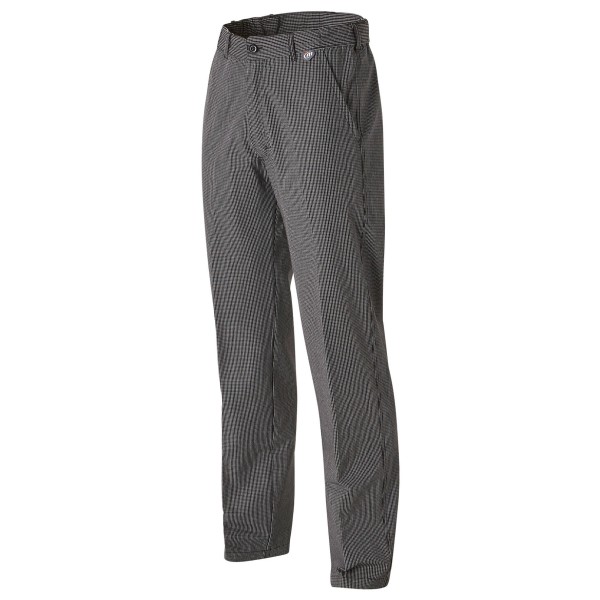 Pantalon de Cuisine Cookspirit Coupe Droite Carreaux Noir/Blanc