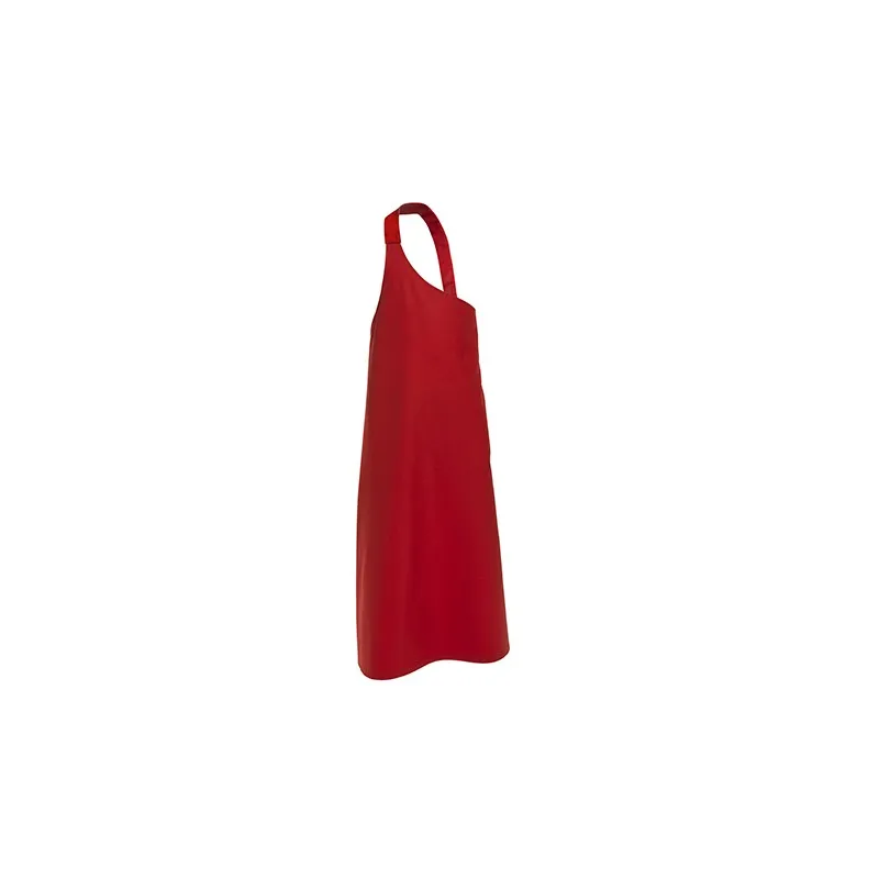 Tablier de Cuisine Parisien pour Boucher Charcutier Rouge