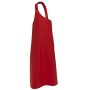 Red Parisian Kitchen Apron for Butchers and Delicatessen Specialists