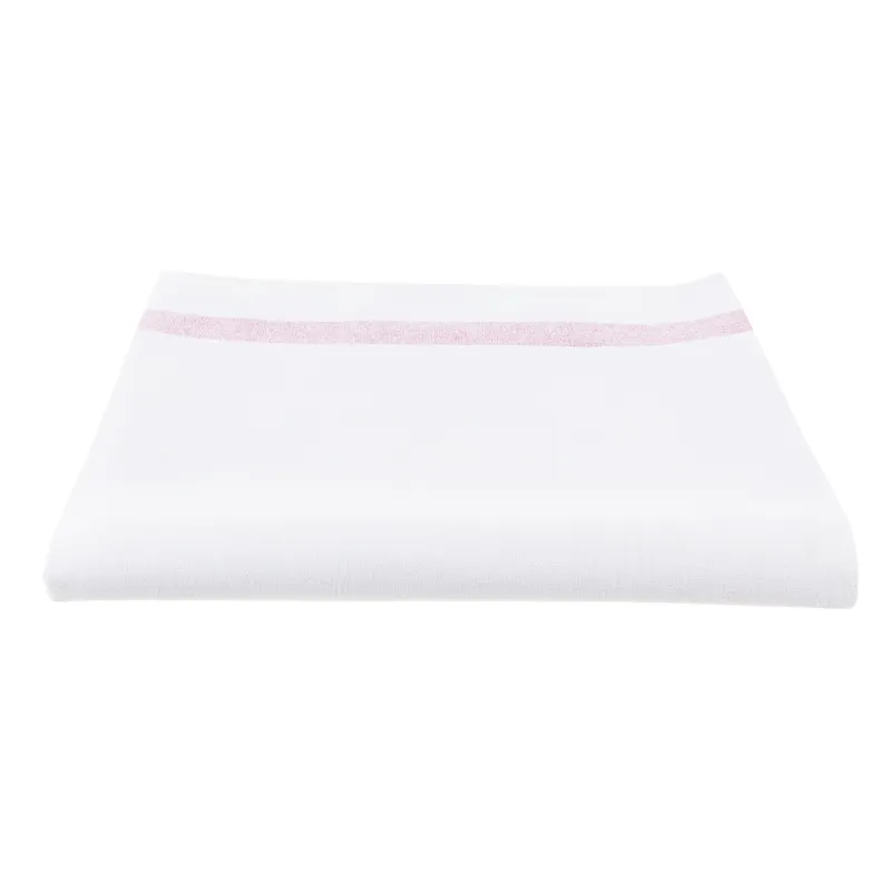 Torchon Blanc/Liteau Rose