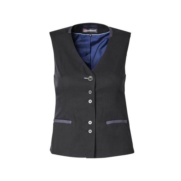 Gilet de Service Femme Fit'n Blue Noir