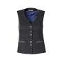 Fit'n Blue Black Women’s Service Waistcoat