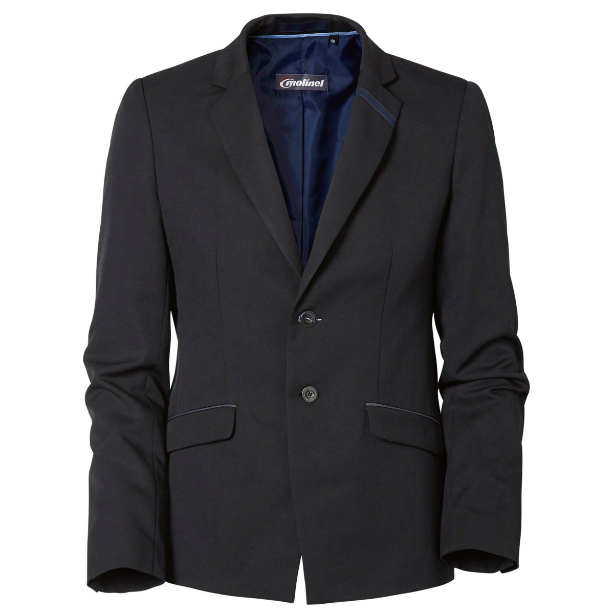 Fit'n Blue Men’s Black Service Jacket – For service professionals | Molinel