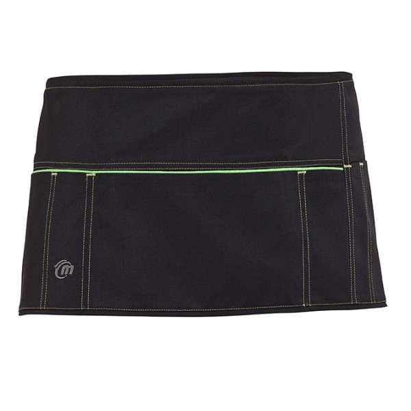 Ceinture Tablier Ama Noir & Vert