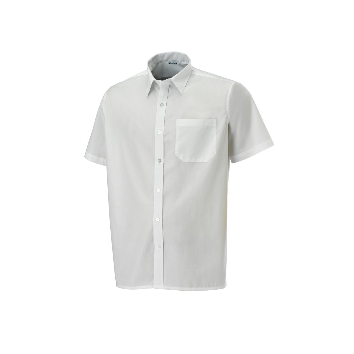 Chemise de Travail Homme Manches Courtes Blanc