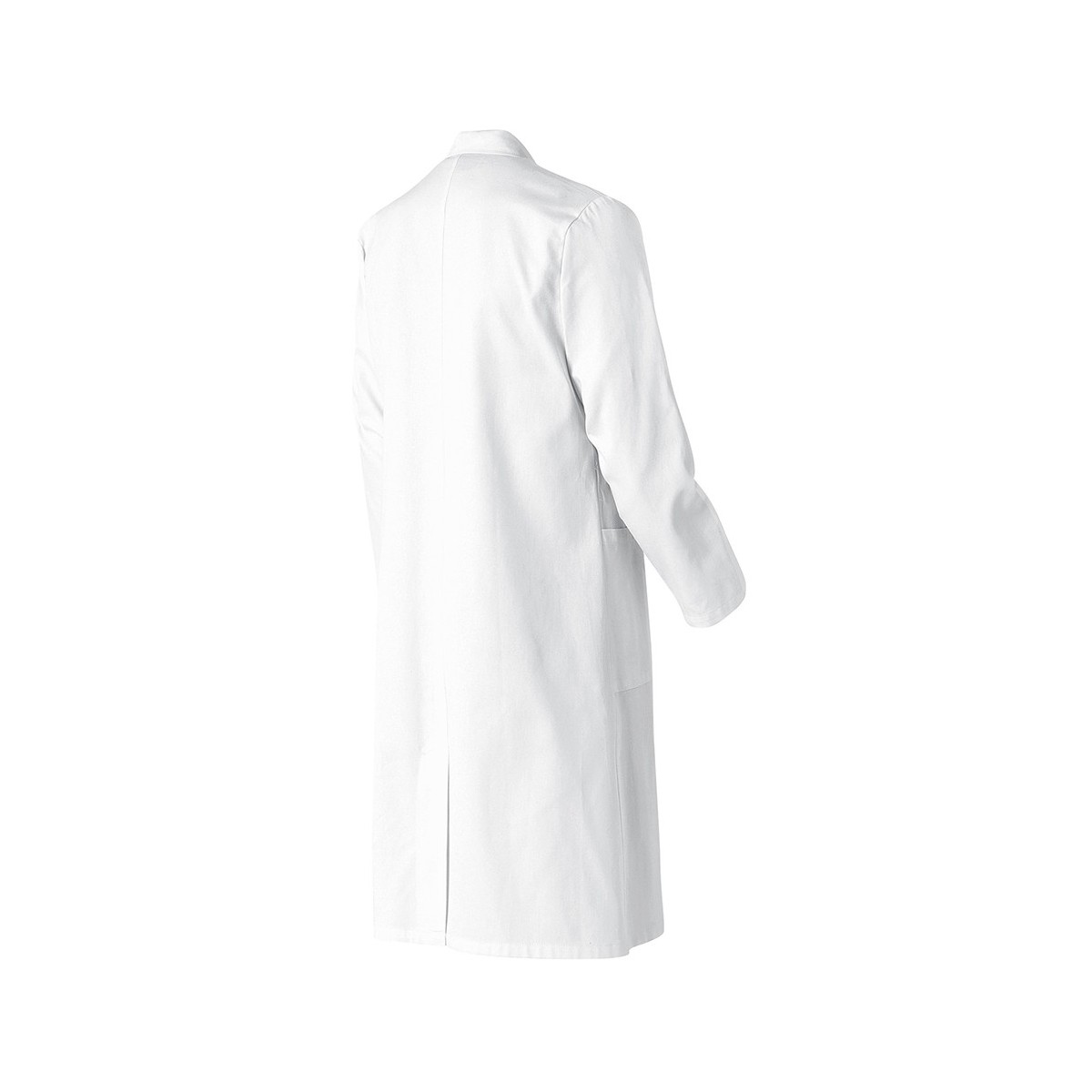 Women's white straight-cut coat– Length 105cm | Molinel
