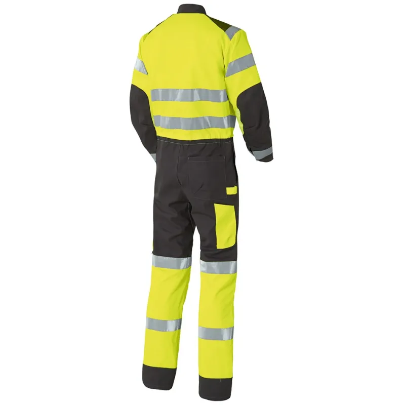 High visibility luklight double zip coverall - Molinel