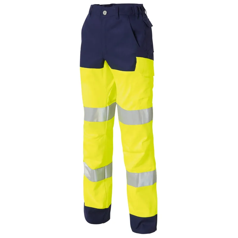 High visibility luklight trousers industrial washing - Molinel
