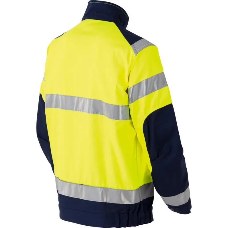 High visibility luklight jacket industrial washing - Molinel