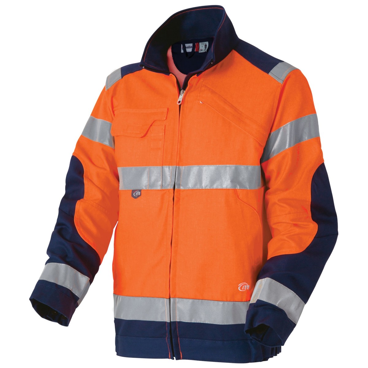 High visibility luklight jacket industrial washing - Molinel