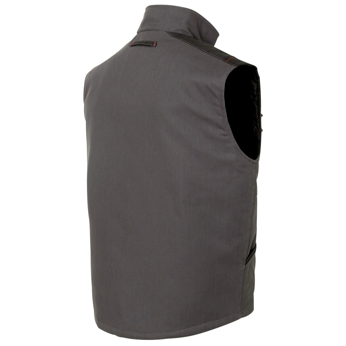 B-Strong Charcoal Quilted Vest