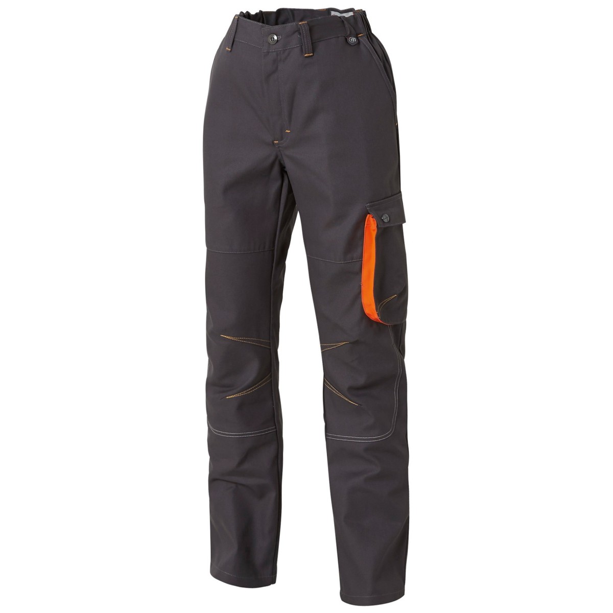 G-Rok Work Trousers Carbon Grey/Orange