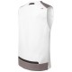 White & Pro multi pockets waistcoat