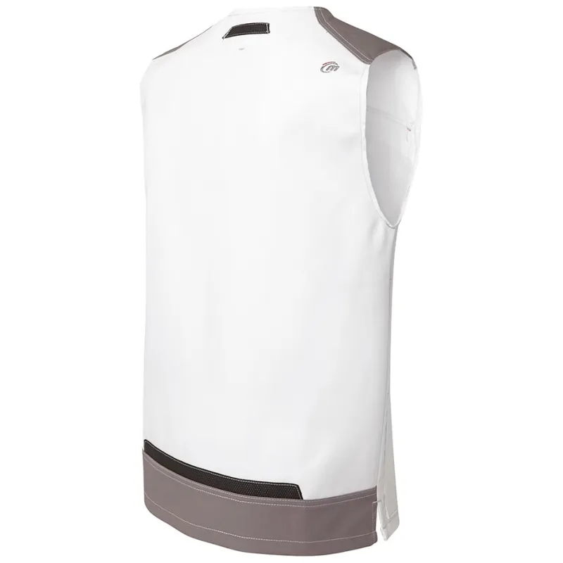 White & Pro White Work Vest