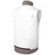 Gilet Matelassé White & PRO