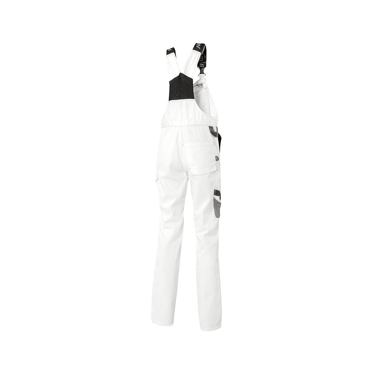 White & pro bib & brace - Molinel