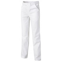 Pantalon Blanc Basique de travail 