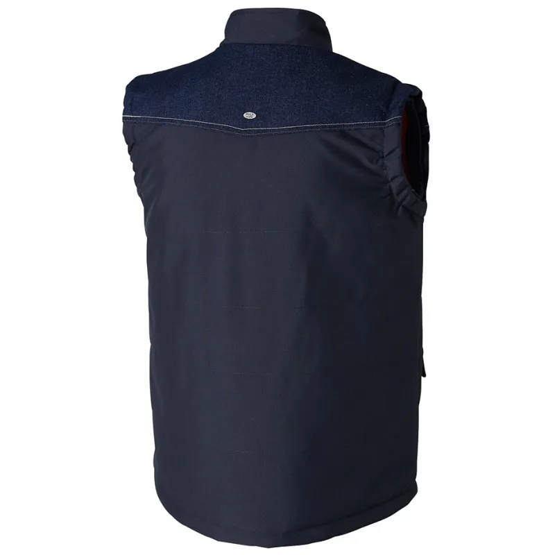 Denim body warmer - Molinel